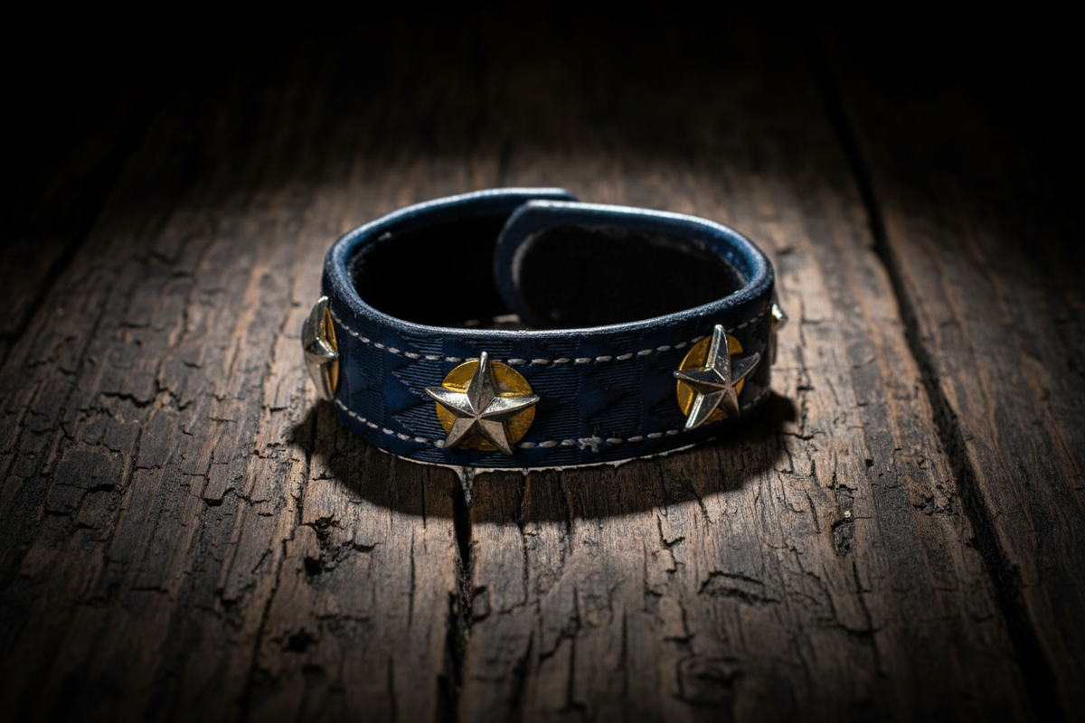 The Aristocrat Navy Leather