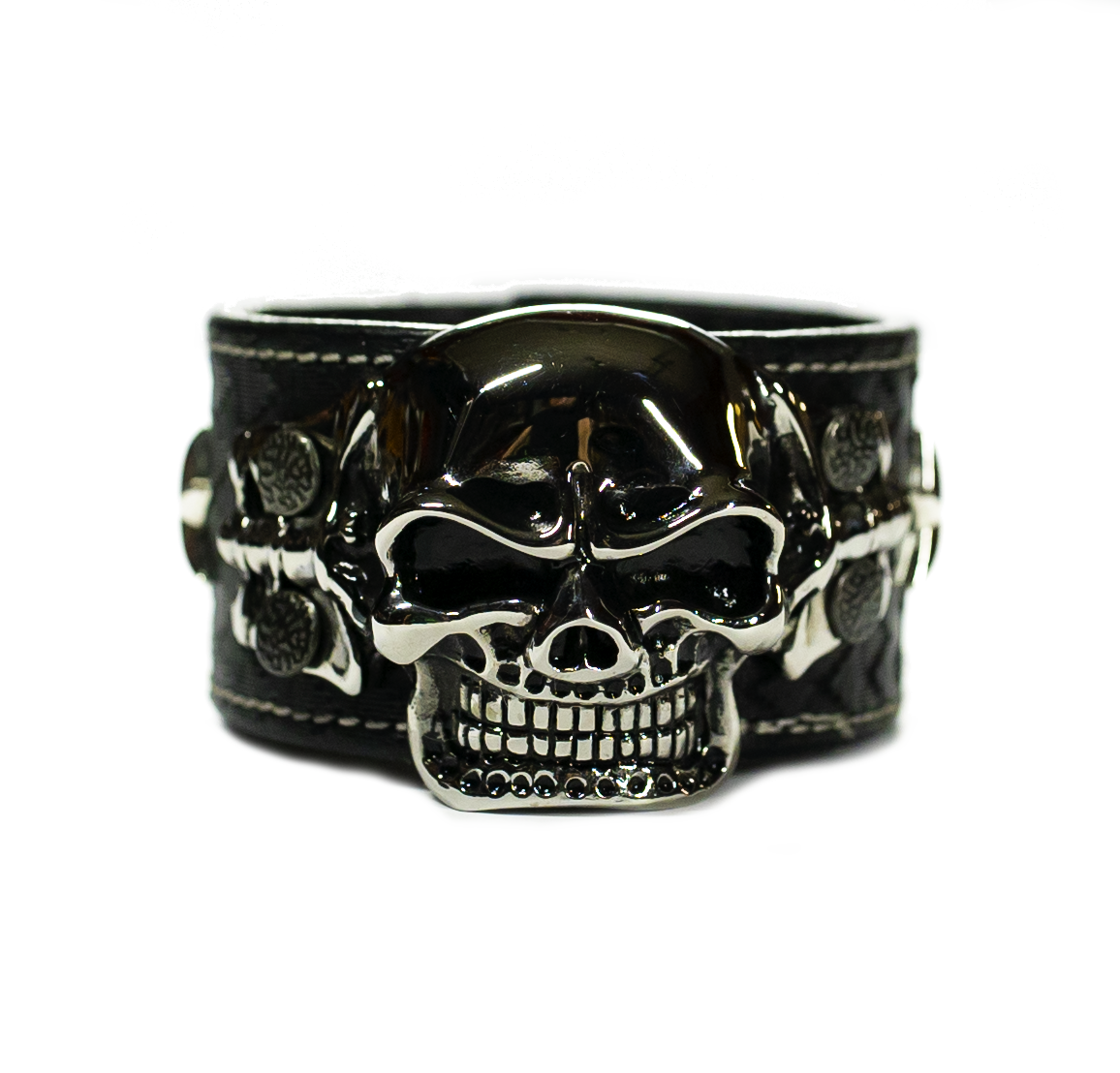 The Big Skull Black Leather