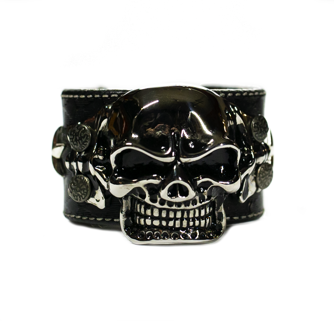 The Big Skull Black Leather