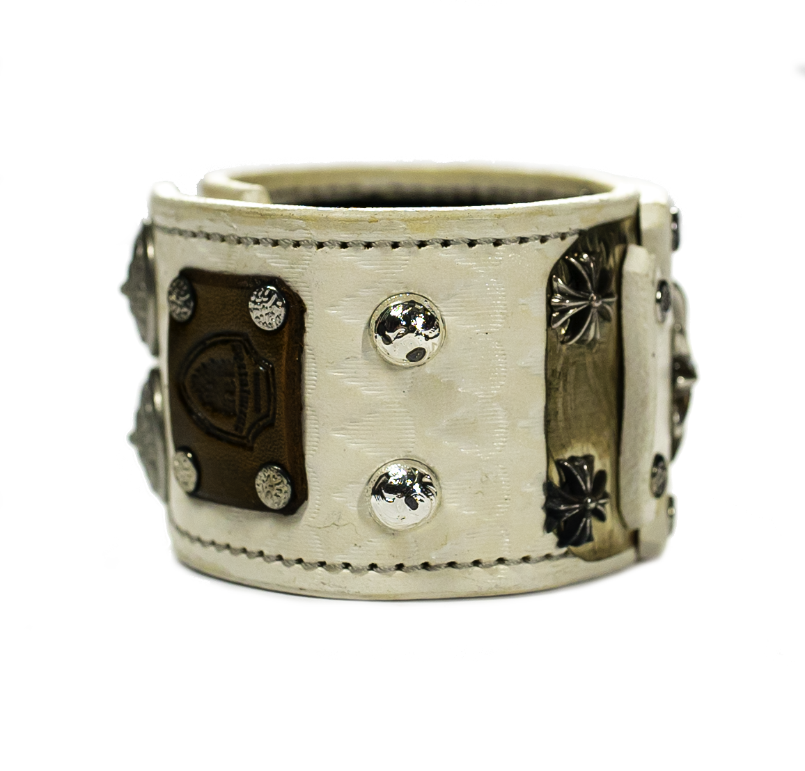 Sir Charles - White on White Leather