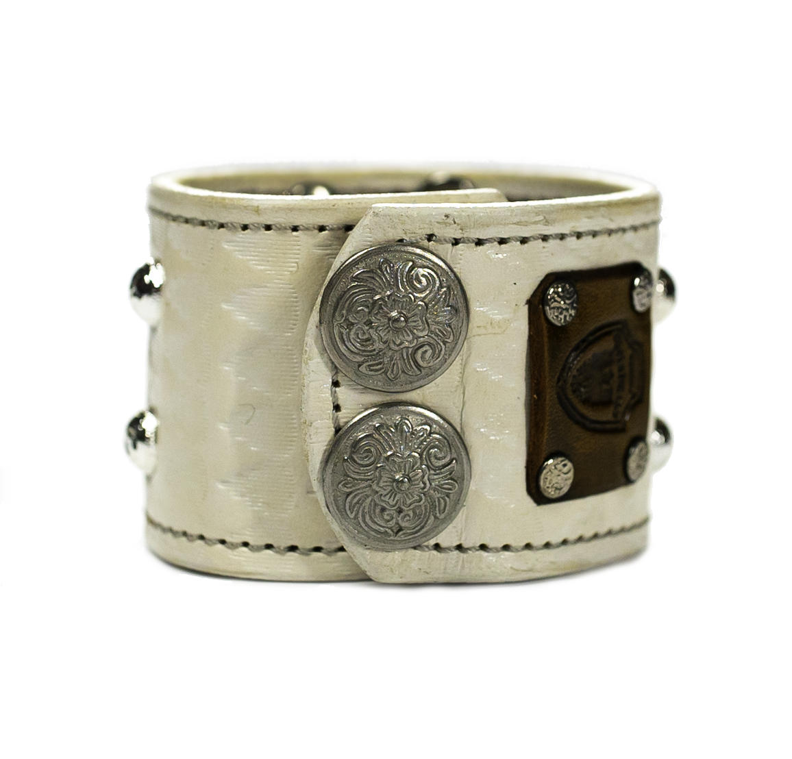 Sir Charles - White on White Leather