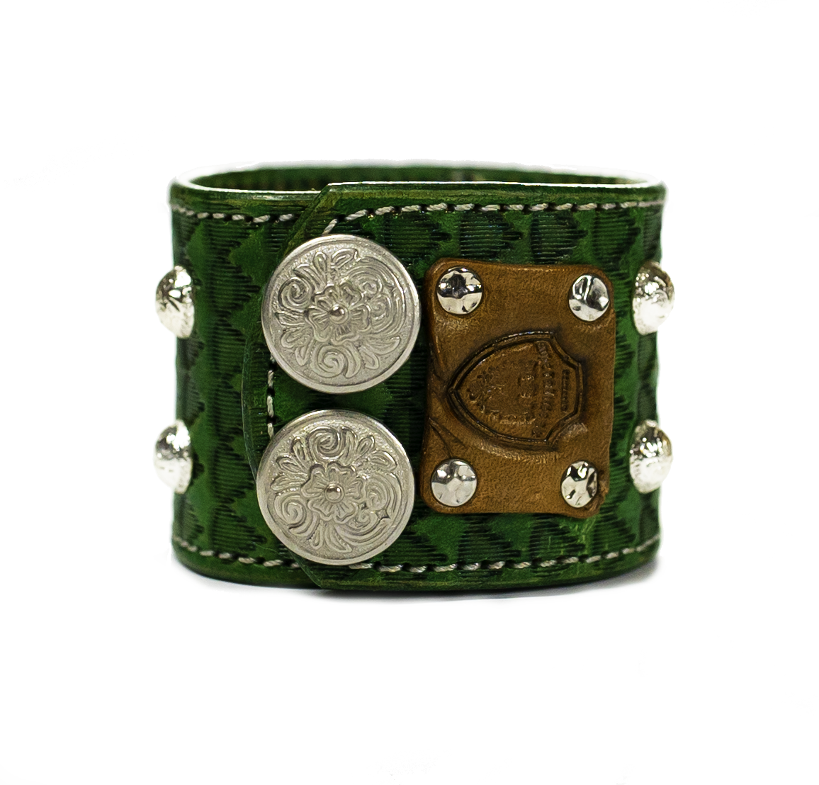 Sir Charles - Green on Green Leather
