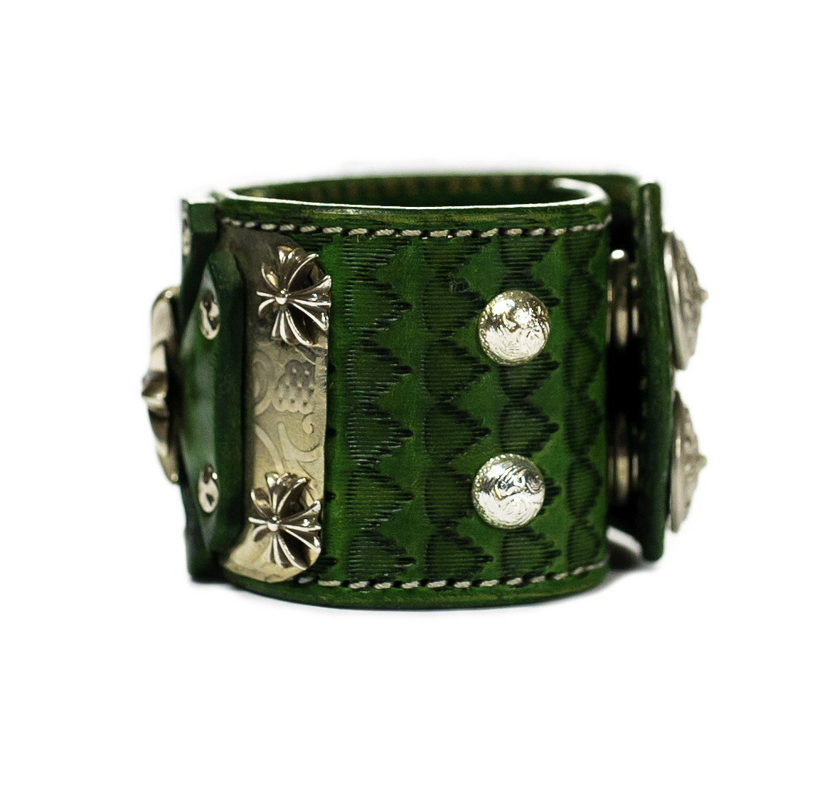 Sir Charles - Green on Green Leather