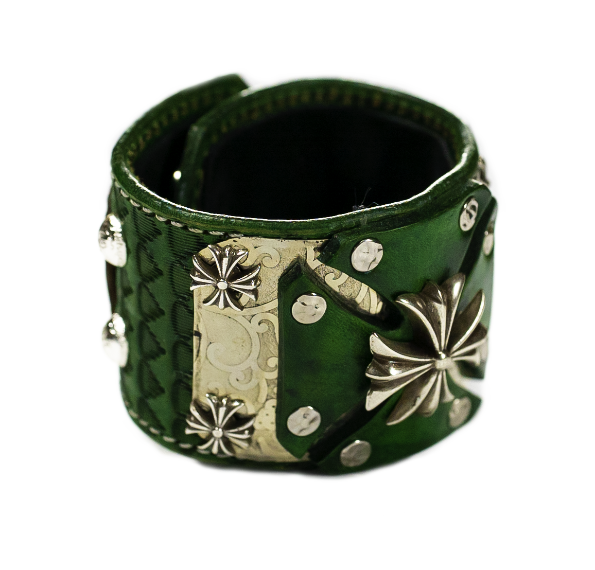 Sir Charles - Green on Green Leather