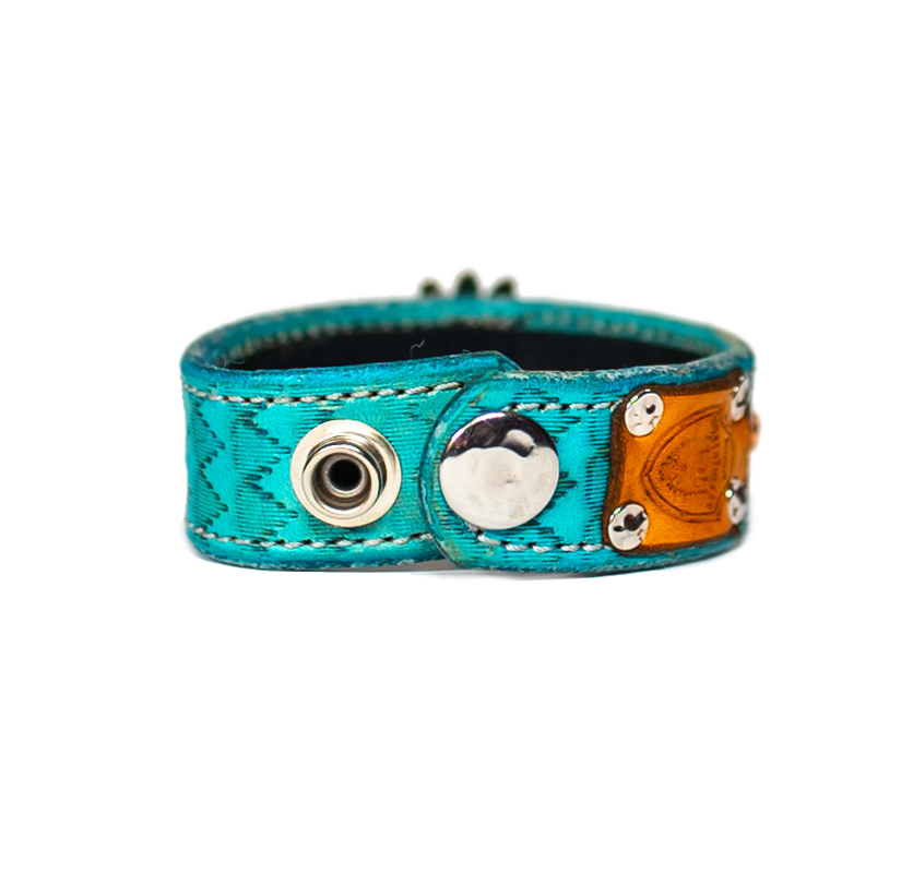 The Maiden Turquoise Leather