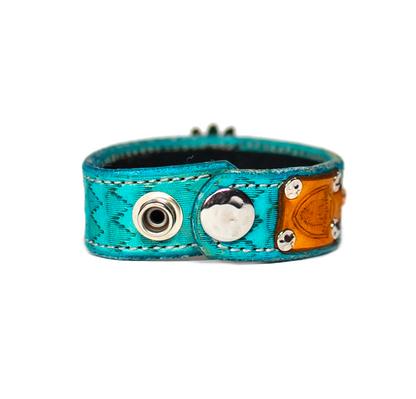 The Maiden Turquoise Leather