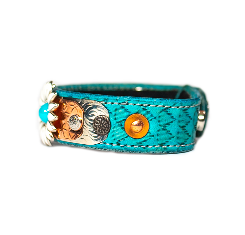 The Maiden Turquoise Leather