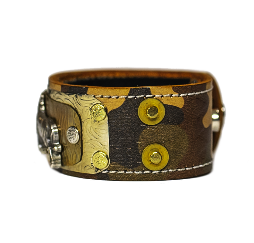 The Steed Camo Leather