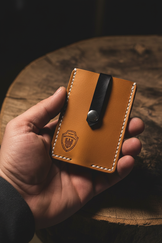 Pull-Out Minimal Wallet Lifestyle Shot