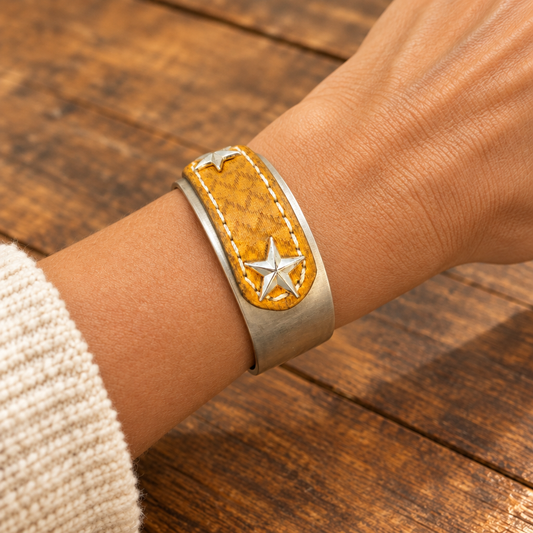Smaller All Star Bangle YELLOW lifestyle preview