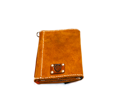 Brown Leather Wallet - back