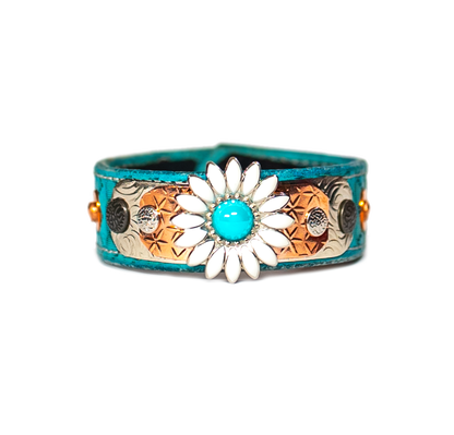 The Maiden Turquoise Leather
