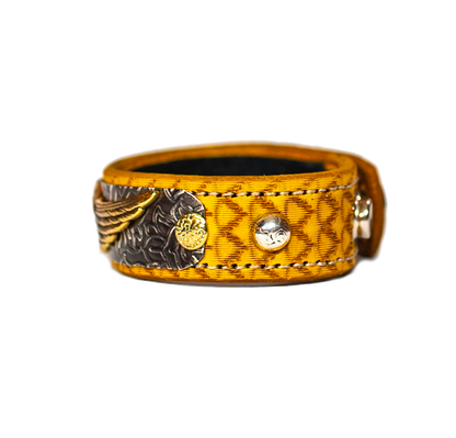 The Angel Wing Leather Band